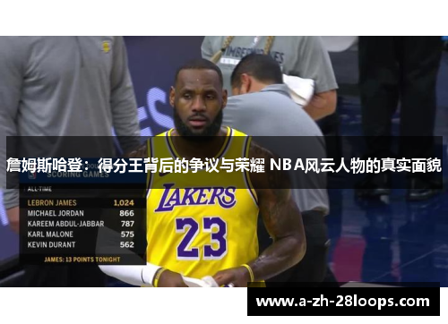 詹姆斯哈登：得分王背后的争议与荣耀 NBA风云人物的真实面貌